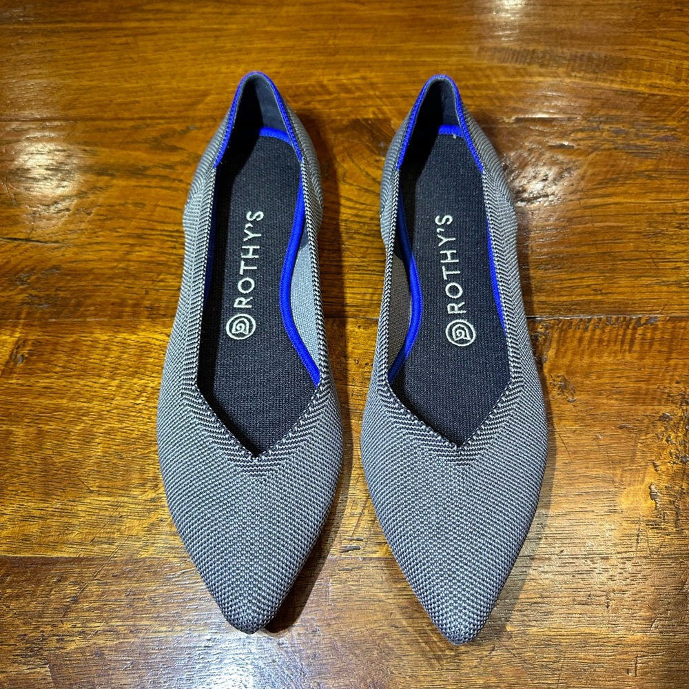 Rothy’s The Point Gray size 9.5